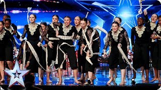 khronos girls empowering performance wows judges auditions