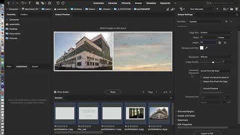 Using Bridge to Make a PDF Portfolio