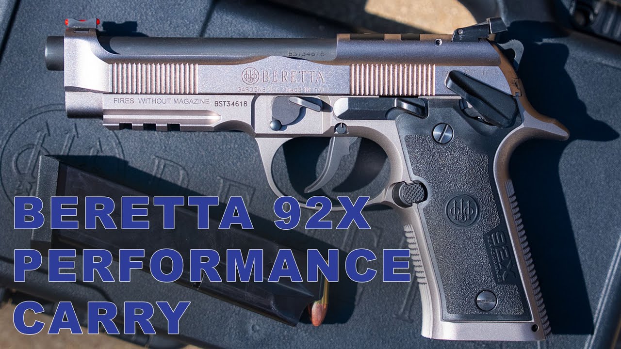 A MODERN CLASSIC!?!? | BERETTA 92X PERFORMANCE CARRY