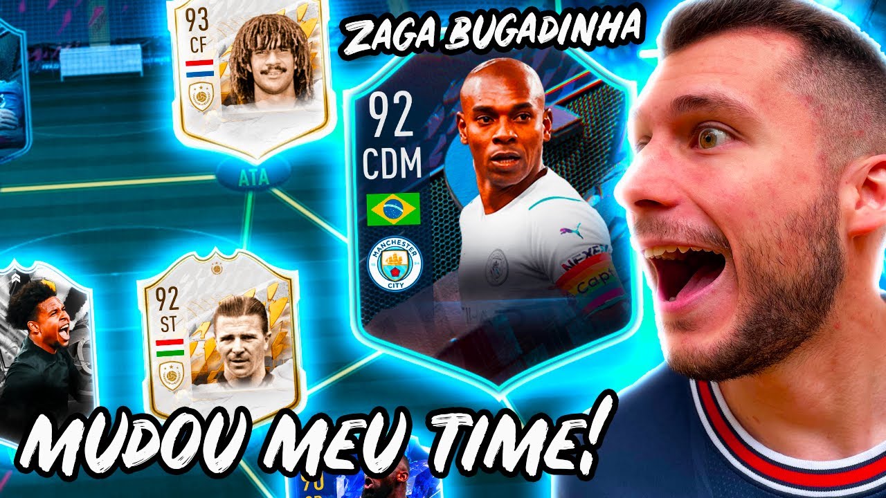 FERNANDINHO MUDOU TOTALMENTE MEU ELENCO NA RETA FINAL DO ZAGA BUGADINHA!! FIFA 22 - ULTIMATE TEAM