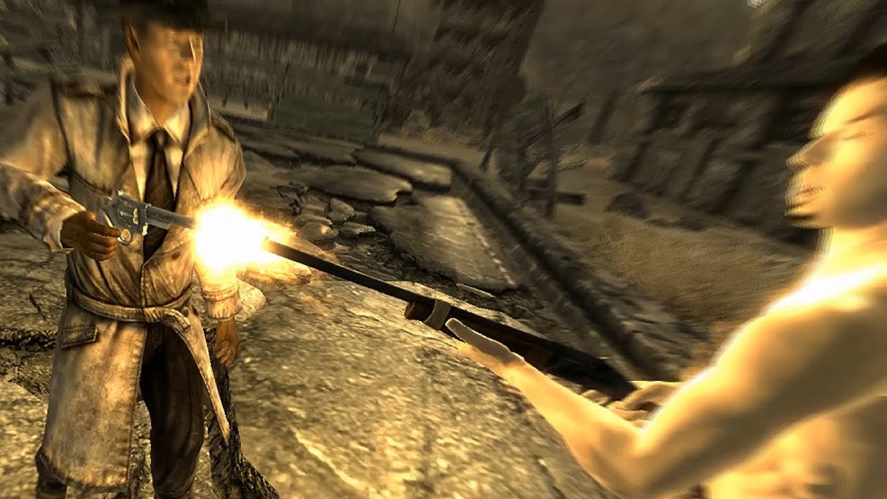 Mysterious Stranger and Miss Fortune vs Powder Gangers