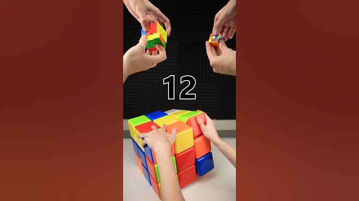 Smallest vs. Largest Magnetic Cubes!