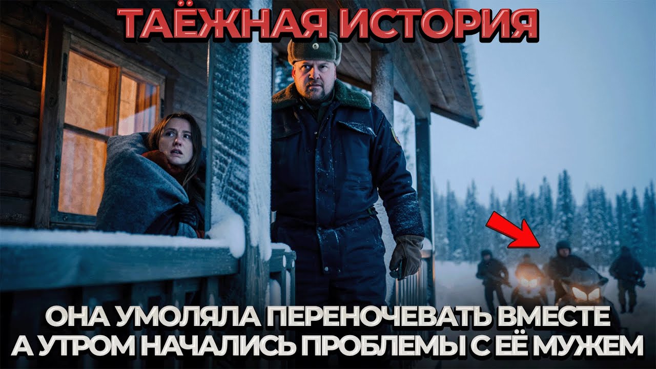Егерь Отогрел Замерзающую Женщину в Тайге. Утром Приехал её Муж с Угрозами