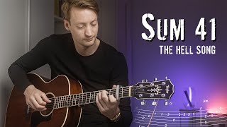 Sum 41 - The Hell Song (fingerstyle guitar cover) | Tabs   Chords   Lyrics