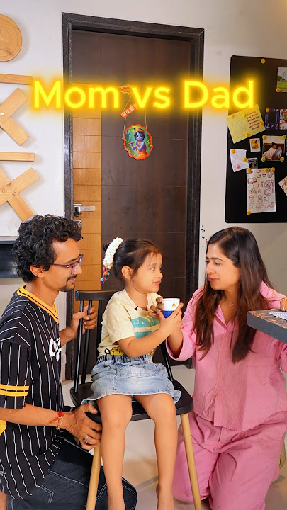 Aap kiski team me ho? Mom ya dad?  #Shorts #funny #comedy