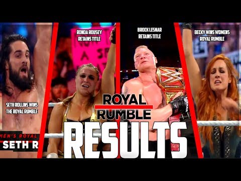 Download WWE ROYAL RUMBLE 2019 FULL SHOW RESULTS (WWE ROYAL RUMBLE 2019 RESULTS)