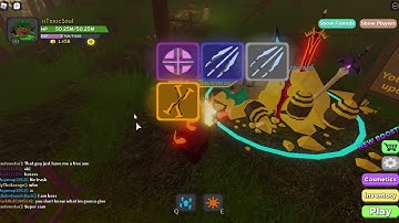 Roblox Dungeon Quest got a legendary in my daily reward - who wants it?