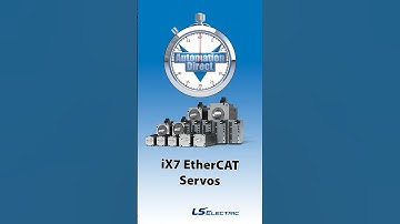 LS Electric iX7 EtherCAT Servos from AutomationDirect
