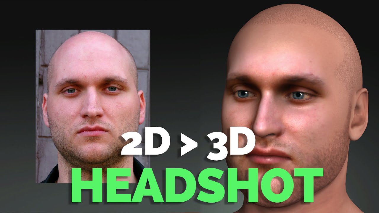 Avatar Maker ~3D model from facial photograph