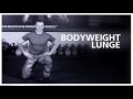 6. Bodyweight Lunge