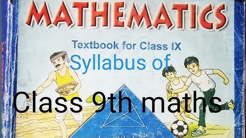 Class 9th maths CBSE syllabus 2021-2022 term-1 #stylesaistudy