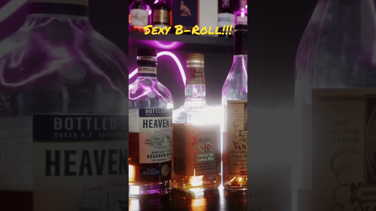 Sexy Bourbon B-Roll! 