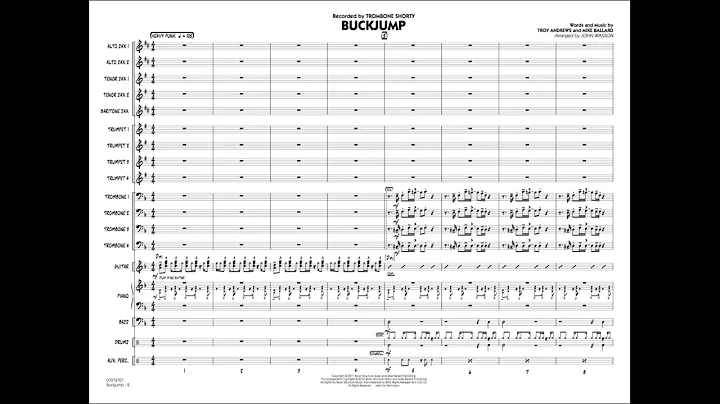 Buckjump arranged by John Wasson