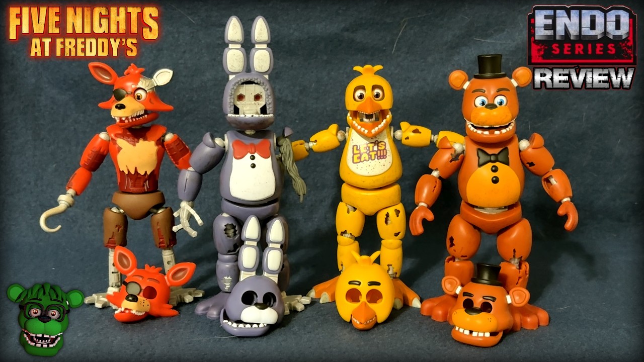 FNaF Endo Series Wave 1 Sets REVIEW! - YouTube