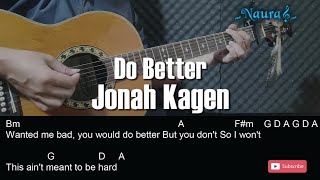 Jonah Kagen - Do Better Guitar Chords Lyrics