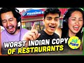 Slayy point  worst indian copies of famous restaurants reaction