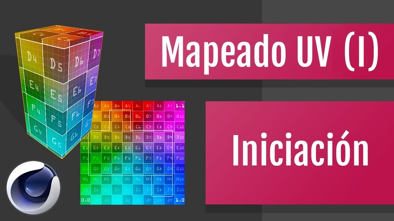 Mapeado UV. 1 de 3 (Iniciación) en Cinema 4D - YouTube