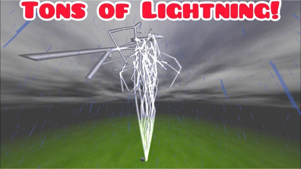 How To Make A Lightning Farm In Minecraft Minecraft How to make Lightning Farm Easy tutorial - YouTube