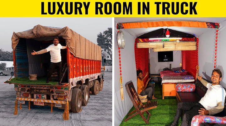 We Made 5Star Living Room In Truck...Wow!!!😍