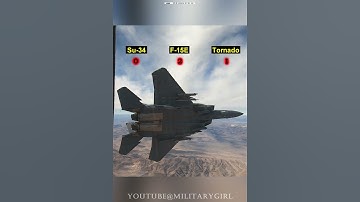 GERMANY vs RUSSIA vs USA! F-15 or Su-34 or Panavia Tornado (U.S. Technology Excellence) #Shorts