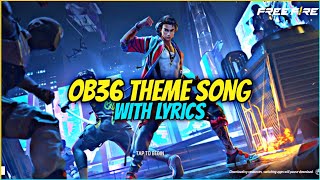 Garena Free Fire OB 36 Update Theme Song 🎧 | Double Trouble | New Ob36 Update Lobby Theme Song