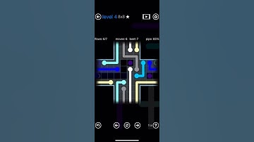 Party Pack : Flow Free : level 4 : 8x8