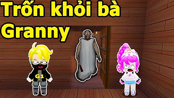 ONE VÀ NOOB YETI THỬ THÁCH TRỐN KHỎI NHÀ BÀ NGOẠI MA GRANNY KINH DỊ TRONG MINI WORLD