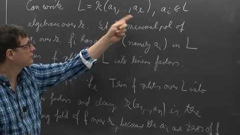 Algebraic Geometry - Lothar Göttsche - Lecture 16