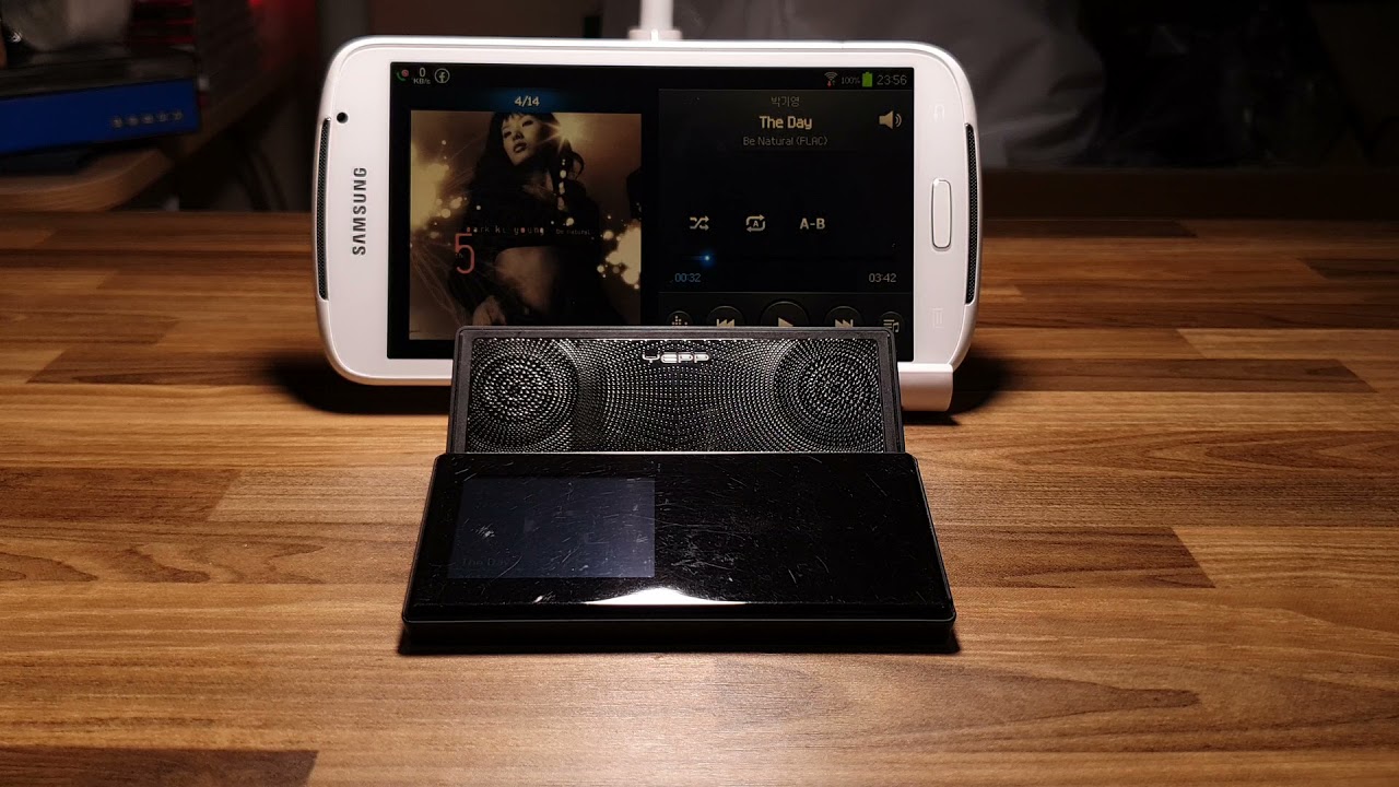 SAMSUNG MP3P YP S5 & YP GP1 SPEAKER TEST