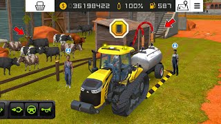 Complete Process How To Get Milk In Fs18 ? Fs 18 Multiplayer ! Farming Simulator 18 Timelapse #fs18 screenshot 3