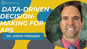 📊 Joseph Ferguson on Data-Driven Decision-Making for Assistant Principals!