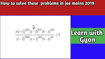 Jee main april mathematics trick videos ! Wavy curve method ! jee main maths tips and trick!