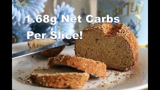 Keto Coconut Flour Seeded Bread  Diabetes Friendly  Low Carb  Gluten Free  Easy Bread Recipe