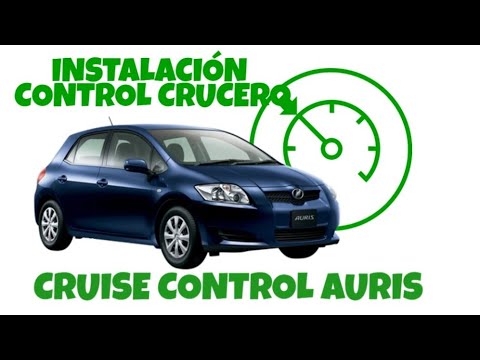 Instalación de control crucero Auris / Toyota Auris Cruise Control installation