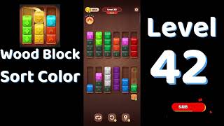 Wood Block Sort Color Level 42 Walkthrough 🧱🎨 | Relaxing Puzzle Game | Go Answer screenshot 5