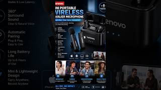Boost me7 | Lenovo Mini Wireless Mic.Product Link:https://s.click.aliexpress.com/e/_c4STkbWv