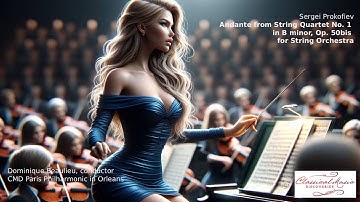 Sergei Prokofiev - Andante from String Quartet No. 1 in B minor, Op. 50bis for String Orchestra