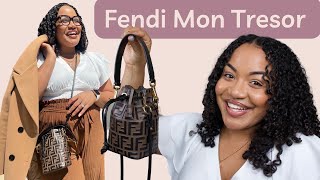 Fendi Mon Tresor Mini Bucket Bag | Review, What fits inside, Mod Shots