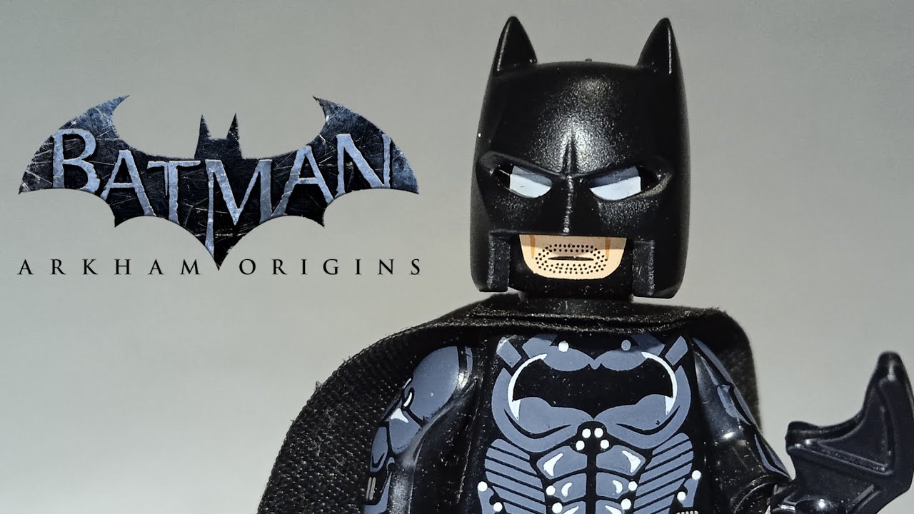 ARKHAM ORIGINS - Batman - Unofficial LEGO Minifigures - YouTube