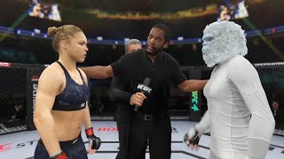 UFC 4 - Ronda Rousey vs. Yeti - Girl Fights 💜