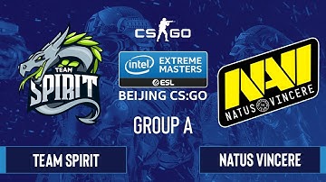 CS:GO - Natus Vincere vs. Team Spirit [Nuke] Map 2 - IEM Beijing 2020 Online - Group A - EU