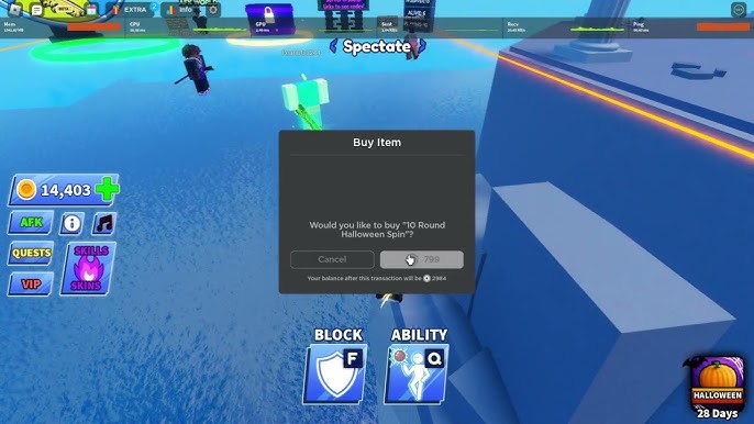 RTC on X: Roblox's trending game, Blade Ball, has proposed a contest that  lets Roblox players win some SERIOUS cash. 💵 Players are challenged to  create a TikTok video using #bladeball 