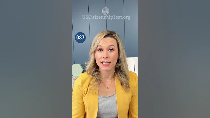 2024 Official USCIS 100 Civics Question 87 | US Citizenship Test civics #n400  #uscitizenshiptest