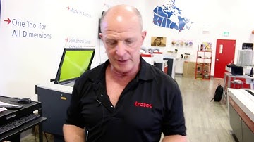 Doing a Wine Glass on a Trotec Rotary