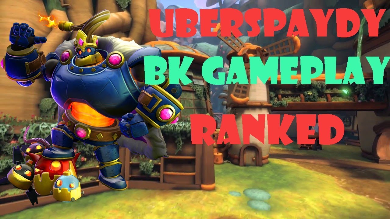 Paladins Bomb King Ranked Gameplay - Level 161 on Bk already oof
