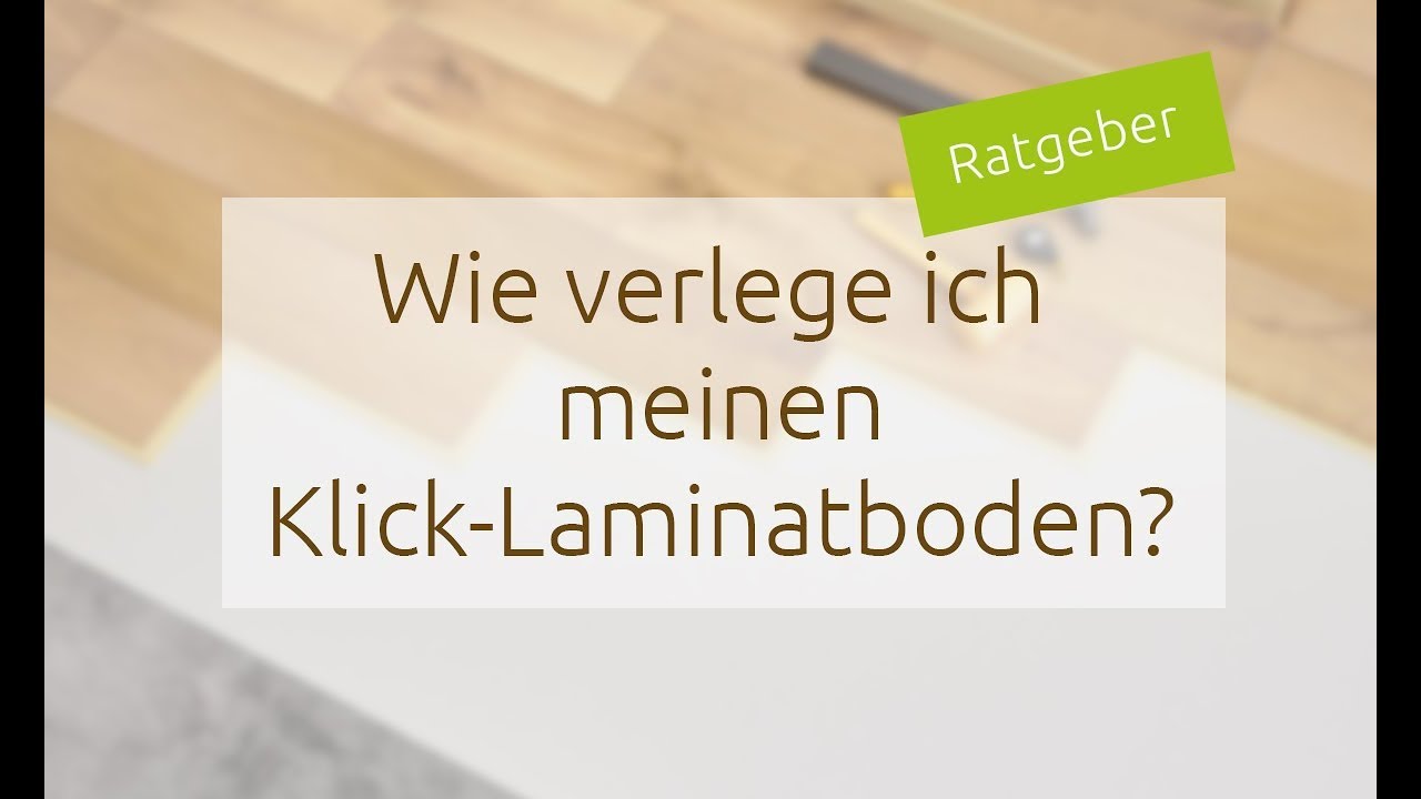 Laminat selber verlegen - Verlegetipps | SOVIDA