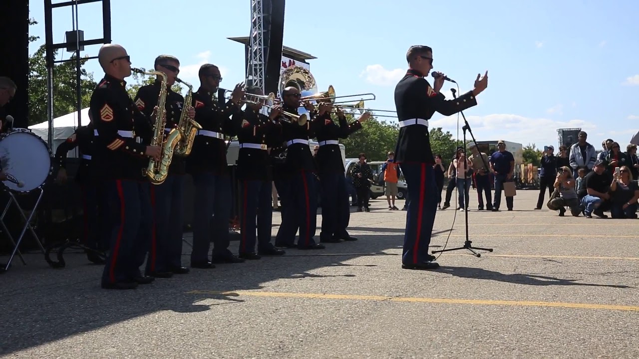 Marine Band San Diego performs :  Lose Yourself by Eminem -