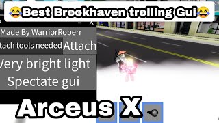 Arceus X Brookhaven Script 🔥
