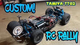 Tamiya TT02 RC Rally Car Build