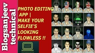 PHOTO EDITING APP | MAKE YOUR SELFIE'S LOOKING FLOWLESS | MSQRD | BLOGSANJEEV TECHNICAL | screenshot 4